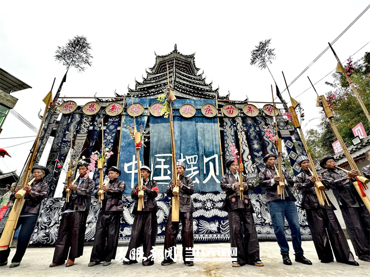 擺貝苗寨的節(jié)日十分熱鬧。榕江縣融媒供圖.png